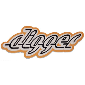 Digger Logo Sticker