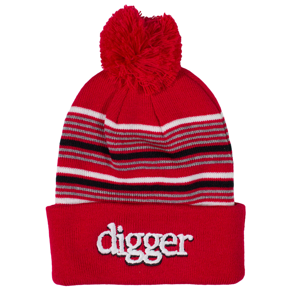 TROUBLE MAKER RED BEANIE – The Drive Clothing